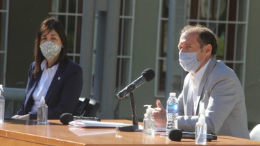El gobernador Gutiérrez enviará el proyecto de presupuesto a la Legislatura antes de fin de mes. (Oscar Livera)