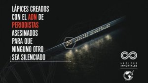 «Lápices inmortales», contra la impunidad en crímenes  de periodistas