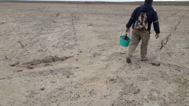 El embalse del Limay inundó el viejo Picún Leufú ubicado aguas abajo del actual. (Municipalidad de Picún Leufú)