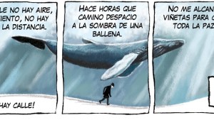 «Un extraño paseo»: la tira de Chelo Candia en el Voy