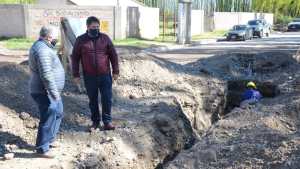 Fase final para el asfalto en Valentina sur de Neuquén