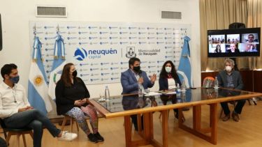 El proyecto deberá ser tratado en el Concejo Deliberante de Neuquén.  la primera etapa es el desarrollo de 550 hectáreas. Foto: Gentileza