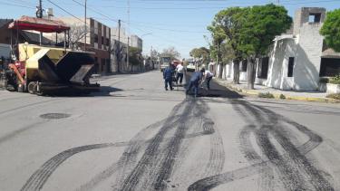 Calles cortadas por trabajos de repavimentación en Viedma