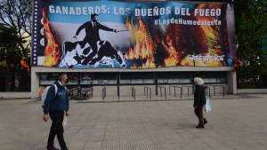 Greenpeace acusó al sector ganadero por los incendios