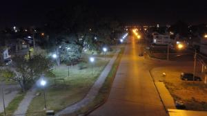 Finalizaron trabajos de reacondicionamiento y reconversión lumínica en Viedma