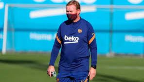 Koeman no dio pistas del equipo de Barcelona para el clásico con el Real Madrid