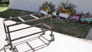 El cementerio central de Neuquén fue adecuado para recibir una mayor cantidad de muertos a partir de marzo. (Yamil Regules)