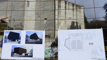 La obra del teatro quedó frenada en 2016 con un 30% de ejecución. Archivo