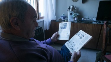 El “tesoro” de Quino que guarda un artista de Viedma