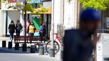 Viedma se acerca a los 1.400 contagios. Foto : Marcelo Ochoa