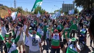 ATE levantó los cortes y anunció bloqueos para la próxima semana