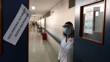 Área Covid del hospital Alberto Balestrini de La Matanza. 