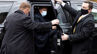 Desde ayer, el candidato demócrata es escoltado por más miembros del Servicio Secreto. (Foto: AP)