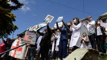 A los trabajadores autoconvocados, se suma ATE con críticas al gobierno provincial. Foto: archivo