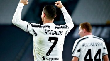 Cristiano Ronaldo marcó el empate por Juventus por Champions League. 