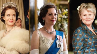 Una reina, tres actrices: Claire Foy, Olivia Colman e Imelda Staunton interpretan en distintas temporadas a Isabel II de Inglaterra. 