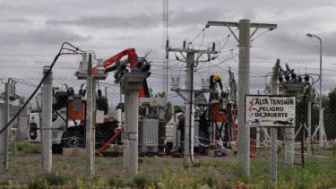 Los trabajos se ejecutarán en la Estación Transformadora de Los Menucos. Foto: José Mellado