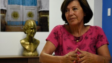 Silvia Sapag asumió como senadora de Neuquén en 2019 junto a Oscar Parrilli. Foto archivo.
