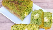 Imagen de Tenés que hacer este budín de brócoli relleno con queso
