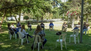 Plottier ofreció a las escuelas toda la logística para realizar los actos de egresados. (Foto: Gentileza)