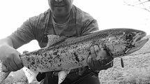 Imagen de “¡¿Qué pescaste Petete?!” dijo el amigo por la trucha de 5,2 kilos y 69 cm