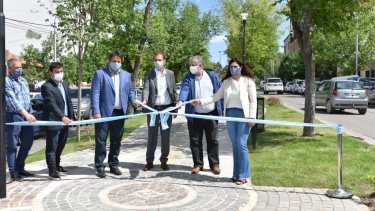 Inauguración del boulevard de la diagonal 9 de julio (gentileza)