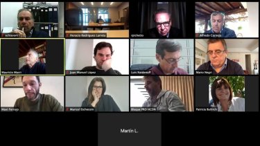 La reunión en la que se definieron posturas ante la carta al FMI de los senadores del FdT.