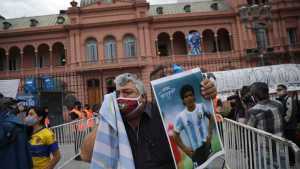 Los detalles de la suspensión del velorio de Maradona