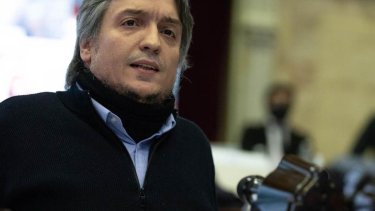 Máximo Kirchner fue quien impulsó el aporte solidario extraordinario. (Archivo).-