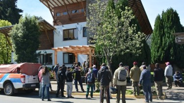 Trabajadores municipales reclaman aumentos salariales. (Foto: Realidad Sanmartinense)