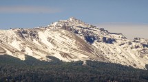 Imagen de Mirá qué belleza las cumbres de  San Martín de los Andes tras las nevadas de primavera