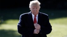 Imagen de Trump pidió paz pero insiste en que la elección fue «robada»