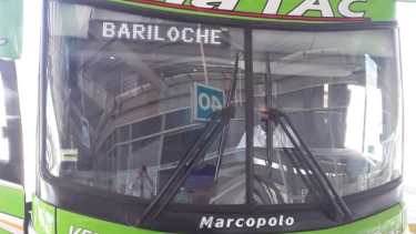 El micro salió ayer a las 13 desde Dellepiane. Foto: gentileza