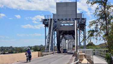 Habilitación total para el puente ferrocarretero entre Viedma y Patagones
