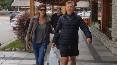 Habitualmente Mauricio Macri y Juliana Awada visitan Villa La Angostura. Este año regresaron para pasar las fiestas. Archivo