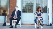 Imagen de Alberto y Cristina acompañarán a Kicillof en un acto en La Plata