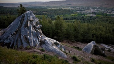 El Cristo Luz es uno de los lugares a donde invitan a ver el eclipse solar desde la cámara de comercio. (Gentileza).-