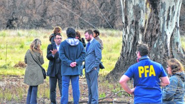 En 2014, la Justicia hizo una inspección en Bahía Blanca en donde funcionó el centro clandestino, destruido para borrar pruebas. (Archivo)
