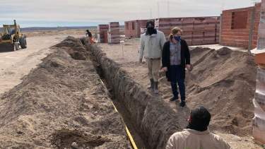 El gas llegará próximamente a 96 familias. Foto: gentileza.