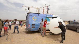 ¿Qué hicieron los investigadores en Valcheta durante el eclipse?
