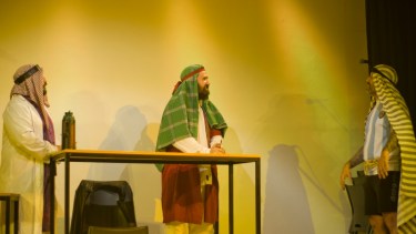 Reyes Magos en asamblea. La obra cuenta la historia desopilante de una sindicalización de los personajes navideños.