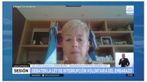 Imagen de García Larraburu confirmó su apoyo al aborto legal: «Mi voto es por una mujer libre»