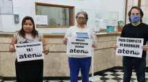 Imagen de ATEN comienza el cuarto día de acampe en Casa de Gobierno y suma un ayuno