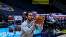 Imagen de Campazzo jugó 5 minutos en la primera victoria de Denver en la NBA