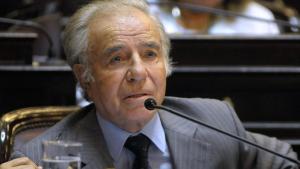 Aseguran que el estado de Menem es «estable» y siguen haciéndole controles
