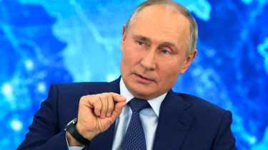 Putin aún no se aplicó la vacuna rusa. Foto: AP 