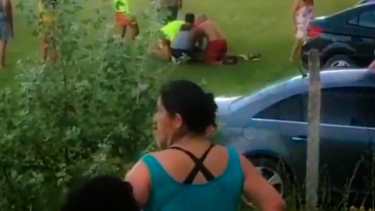 Una niña de Plottier murió durante la tormenta eléctrica del sábado. Imagen captura IG. 