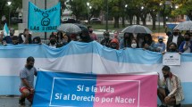 Imagen de Concentraron contra el aborto legal en Viedma