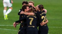 Imagen de El Barcelona ganó sin Messi y el Atlético Madrid mantiene el liderazgo en España