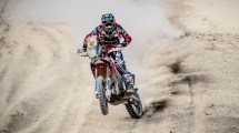 Imagen de Kevin Benavides, el destacado de los argentinos en motos